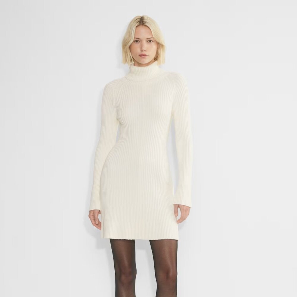 Aritzia Rhapsody Dress | Size Medium | Color Light Birch | New, Never Worn